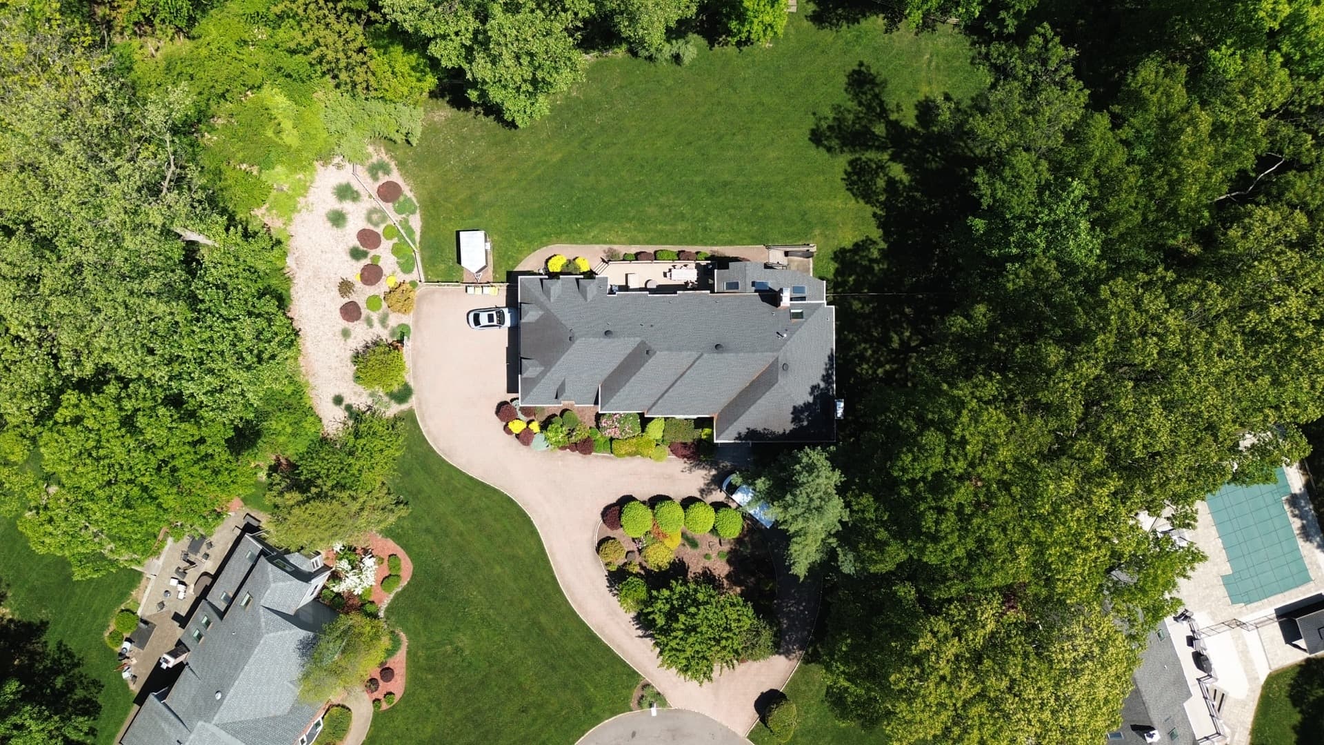 Aerial drone photography